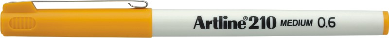 Liner ARTLINE 210, varf fetru 0.6mm - galben
