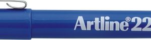 Liner ARTLINE 220, varf fetru 0.2mm - albastru