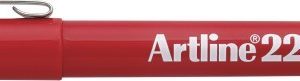 Liner ARTLINE 220, varf fetru 0.2mm - rosu