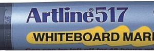 Marker pentru tabla de scris ARTLINE 517 - Dry safe ink, varf rotund 2.0mm - rosu