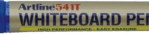Marker pentru tabla de scris ARTLINE 541T, doua capete - varfuri rotunde 0.4mm/1.0mm - albastru