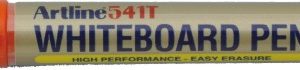 Marker pentru tabla de scris ARTLINE 541T, doua capete - varfuri rotunde 0.4mm/1.0mm - portocaliu