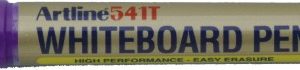 Marker pentru tabla de scris ARTLINE 541T, doua capete - varfuri rotunde 0.4mm/1.0mm - mov