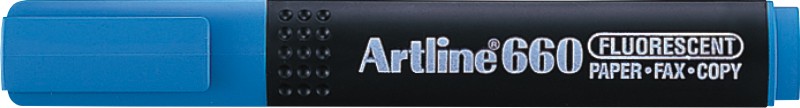 Textmarker ARTLINE 660, varf tesit 1.0-4.0mm - bleu