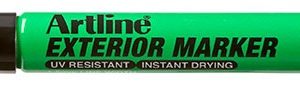 Marker ARTLINE, pentru exterior, corp plastic, varf rotund 1.5mm - negru