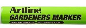 Marker ARTLINE, pentru gradinari, corp plastic, varf rotund 2.3mm - alb