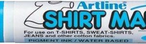 T-Shirt marker ARTLINE, corp plastic, varf rotund 2.0mm - bleu