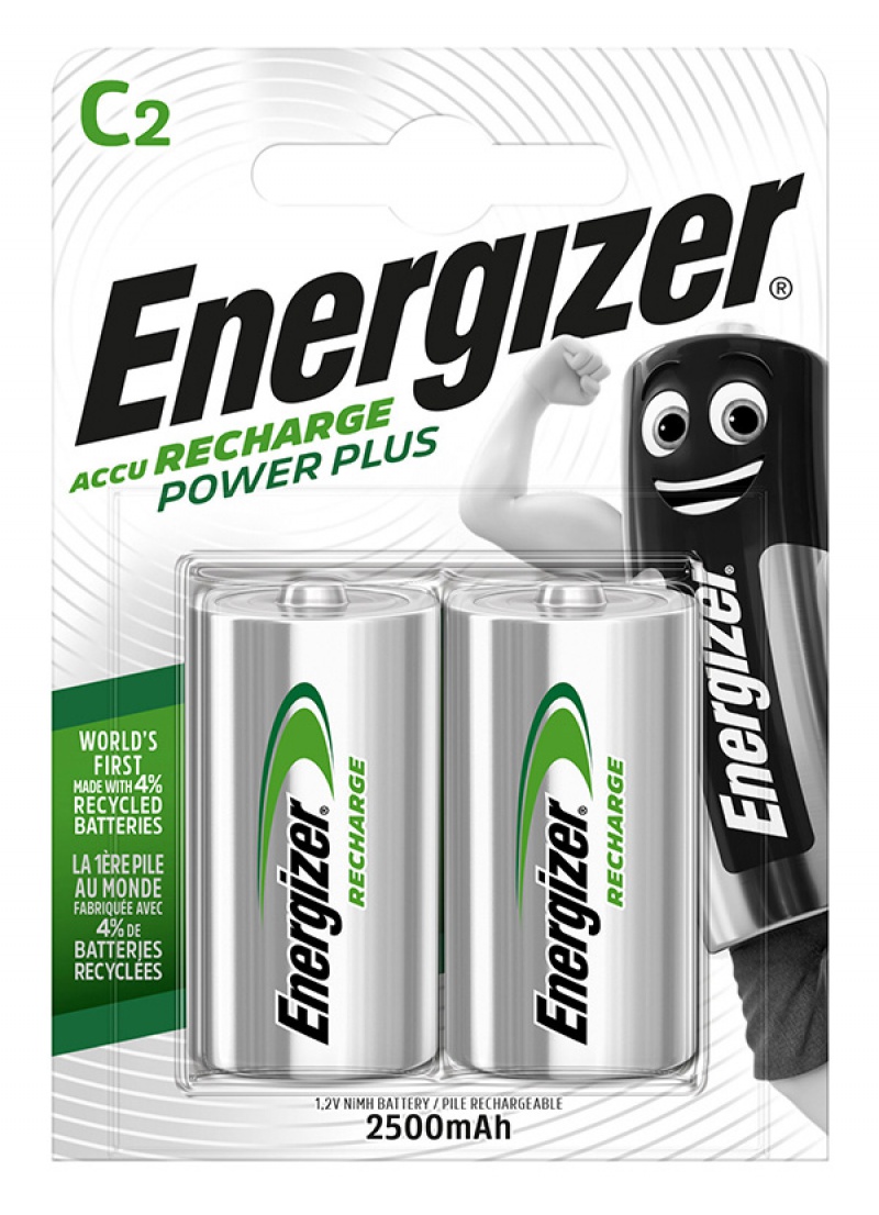 Acumulatori Power Plus C, 2500 mAh, 2 buc/set, Energizer