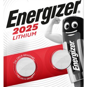 Baterii litiu CR2025, 2 buc/set, Energizer