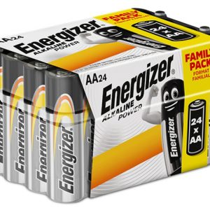 Baterii alkaline AA, 24 buc/box, Energizer