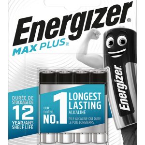 Baterii Max Plus AAA, LR03, 1.5V, 4 buc/set, Energizer
