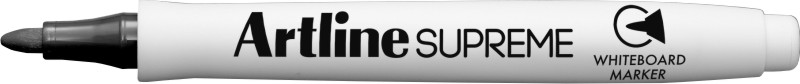 Marker pentru tabla de scris ARTLINE Supreme - Dry safe ink, varf rotund 1.5mm - negru
