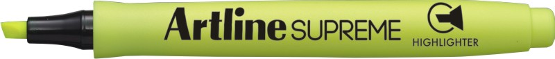 Textmarker ARTLINE Supreme, varf tesit 1.0-4.0mm - galben fluorescent