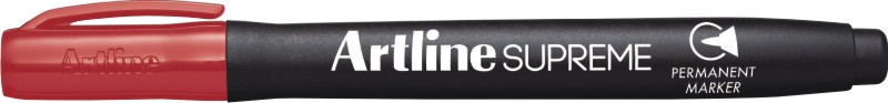 Permanent marker ARTLINE Supreme, corp plastic, varf rotund 1.0mm - rosu
