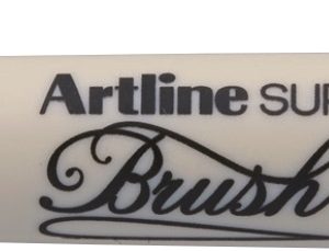 Carioca ARTLINE Supreme, varf flexibil (tip pensula) - rosu inchis