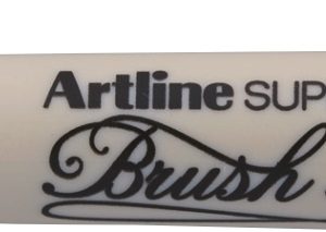 Carioca ARTLINE Supreme, varf flexibil (tip pensula) - gri