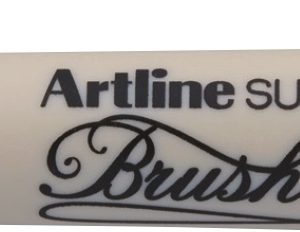 Carioca ARTLINE Supreme, varf flexibil (tip pensula) - galben