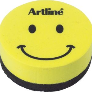 Burete magnetic ARTLINE Smiley, pentru table magnetice de scris