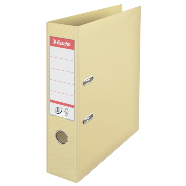 Biblioraft Esselte No.1 Power, PP/PP, partial reciclat, FSC, A4, 75 mm, scoica