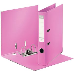 Biblioraft Esselte No.1 Power, PP/PP, partial reciclat, FSC, A4, 50 mm, violet