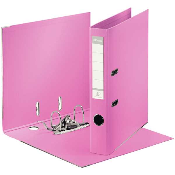 Biblioraft Esselte No.1 Power, PP/PP, partial reciclat, FSC, A4, 50 mm, violet