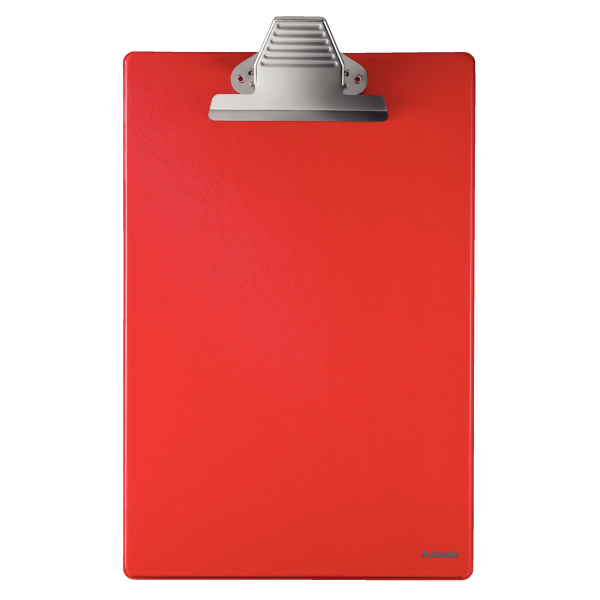 Clipboard Esselte Jumbo, PP, FSC, A4 MAXI, 250 coli, rosu