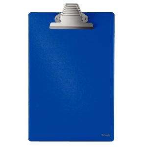 Clipboard Esselte Jumbo, PP, FSC, A4 MAXI, 250 coli, albastru