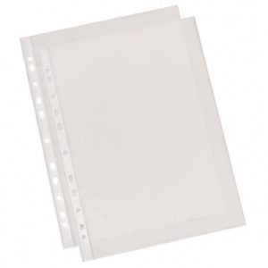 Folie de protectie ESSELTE, A4, 55 mic, 10 buc/set, cristal