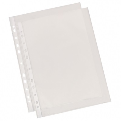 Folie de protectie ESSELTE, A4, 55 mic, 10 buc/set, cristal