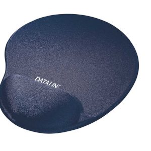 Mouse pad ESSELTE Fashion, cu suport ergonomic pentru incheietura mainii, Lycra, albastru