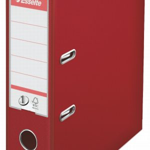 Biblioraft Esselte No.1 Power, PP/PP, partial reciclat, FSC, A4, 75 mm, visiniu