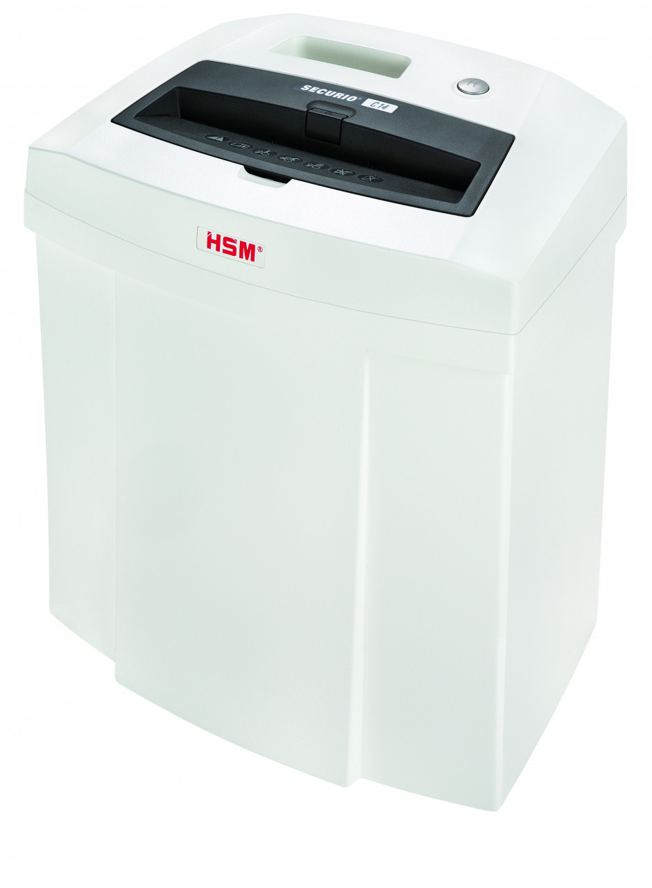 Distrugator documente manual HSM Securio C14, 5-6 coli, cross cut (4 x 25mm), securitate 4
