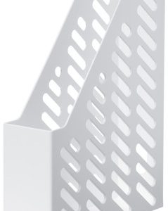 Suport vertical plastic pentru cataloage HAN Klassik - alb