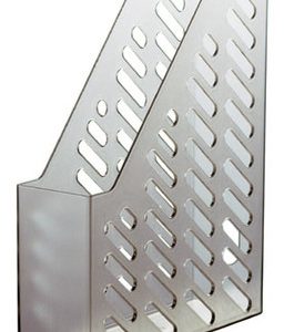 Suport vertical plastic pentru cataloage HAN Klassik - transparent gri