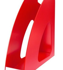 Suport vertical plastic pentru cataloage HAN Twin - rosu