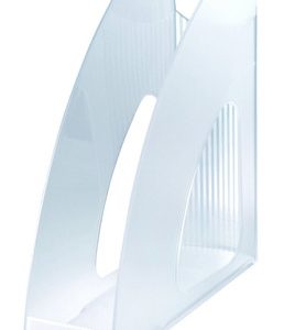 Suport vertical plastic pentru cataloage HAN Twin - transparent cristal