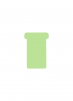 DJOIS T-cards, din hartie, 100buc/set, format 2 - (85 x 48mm, top 60mm) - verde