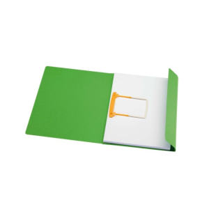Dosar carton color cu alonja arhivare de mare capacitate, JALEMA Secolor - verde