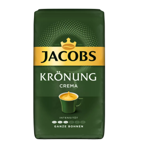Cafea Jacobs kronung cafe crema, 1000 gr./pachet - boabe - (calitate pentru Germania)