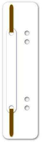 Alonje din plastic A5, 100/set, KANGARO - alb