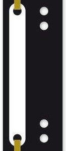 Alonje din plastic A5, 100/set, KANGARO - negru