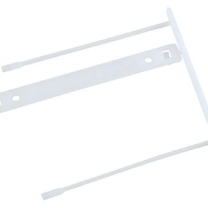 Alonja de mare capacitate, pentru arhivare, plastic, 100buc/set, Q-Connect Z-Clip - alba