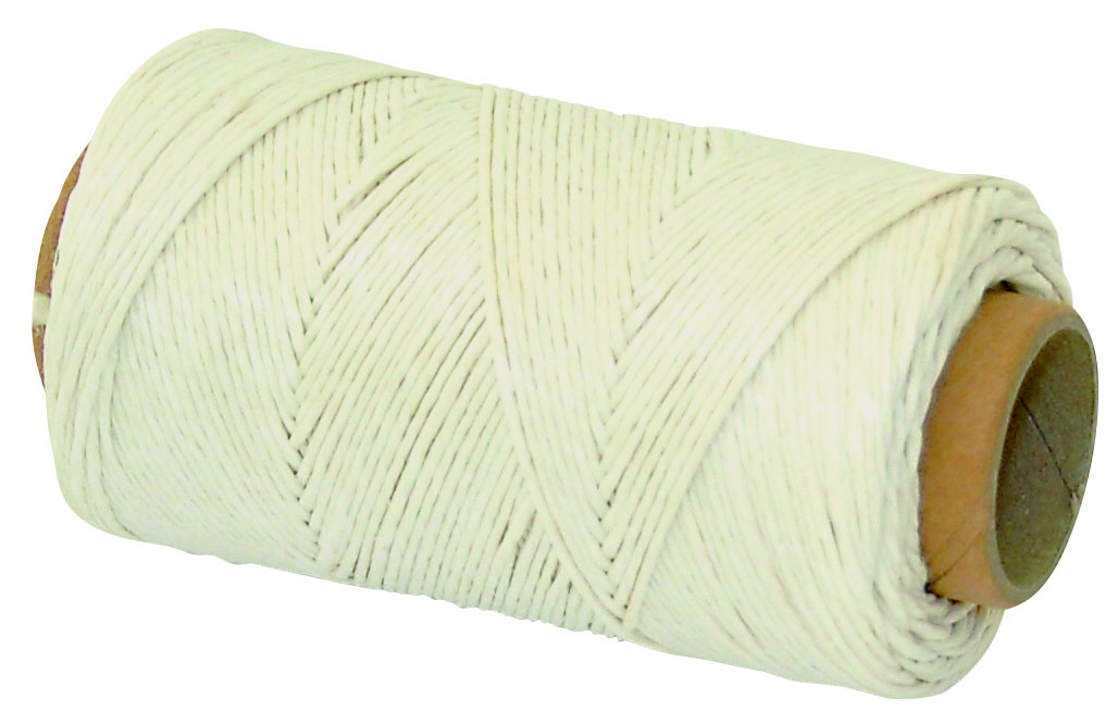 Sfoara ceruita, 220m, 100gr/ghem, rezistenta crescuta, Q-Connect - culoare alba