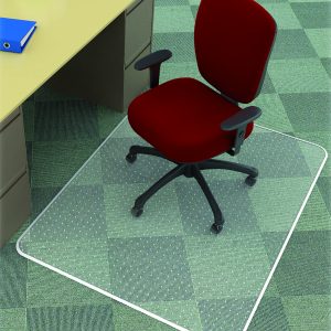 Covoras PVC transparent, protectie mocheta, 150 x 120cm - forma dreptunghiulara, Q-Connect