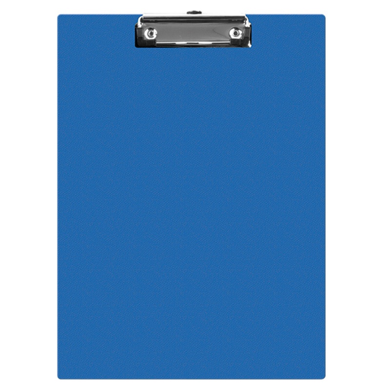 Clipboard simplu A5, plastifiat PVC, Q-Connect - albastru