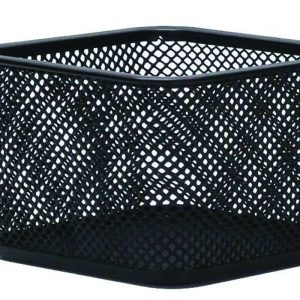 Suport metalic Mesh, pentru agrafe, forma patrata - 80 x 80 x 30mm, Q-Connect - negru