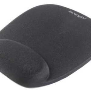 Mouse Pad Kensington, cu suport ergonomic pentru incheietura mainii, cu spuma, negru