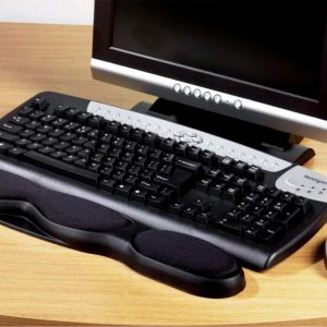 Suport ergonomic Kensington, pentru incheietura mainii, cu gel, negru