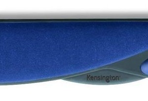 Suport ergonomic Kensington, pentru incheietura mainii, cu spuma, albastru