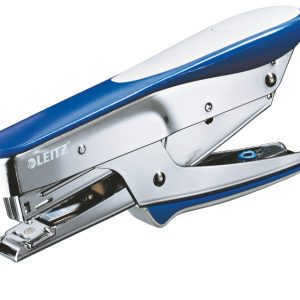 Capsator metalic LEITZ 5545 tip cleste, 15 coli, albastru